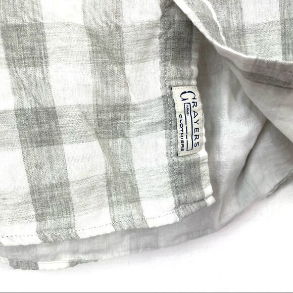 Durham double cloth shirt - heather gray gingham - Picture 7 of 16